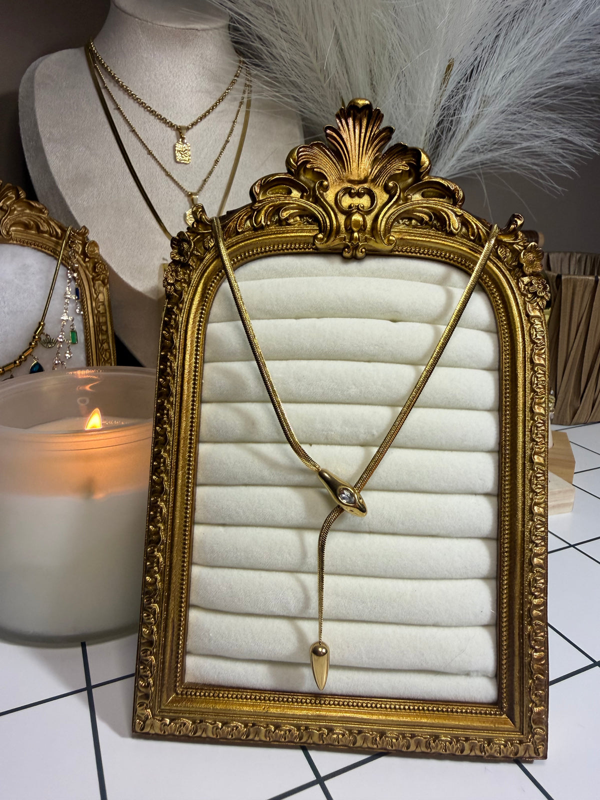 Snake necklace
