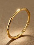 Golden Bamboo Ring