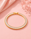 ✨ Luxe Baguette Tennis Bracelet