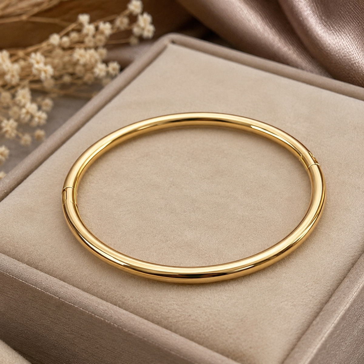 Classic Golden Bangle