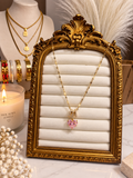 Blush Heart Necklace.